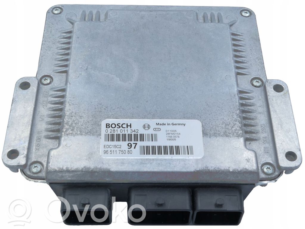 Citroen Jumpy Engine control unit/module 