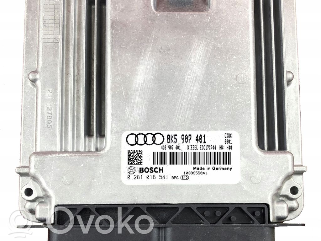 Engine control unit/module   8K5907401,0281018541