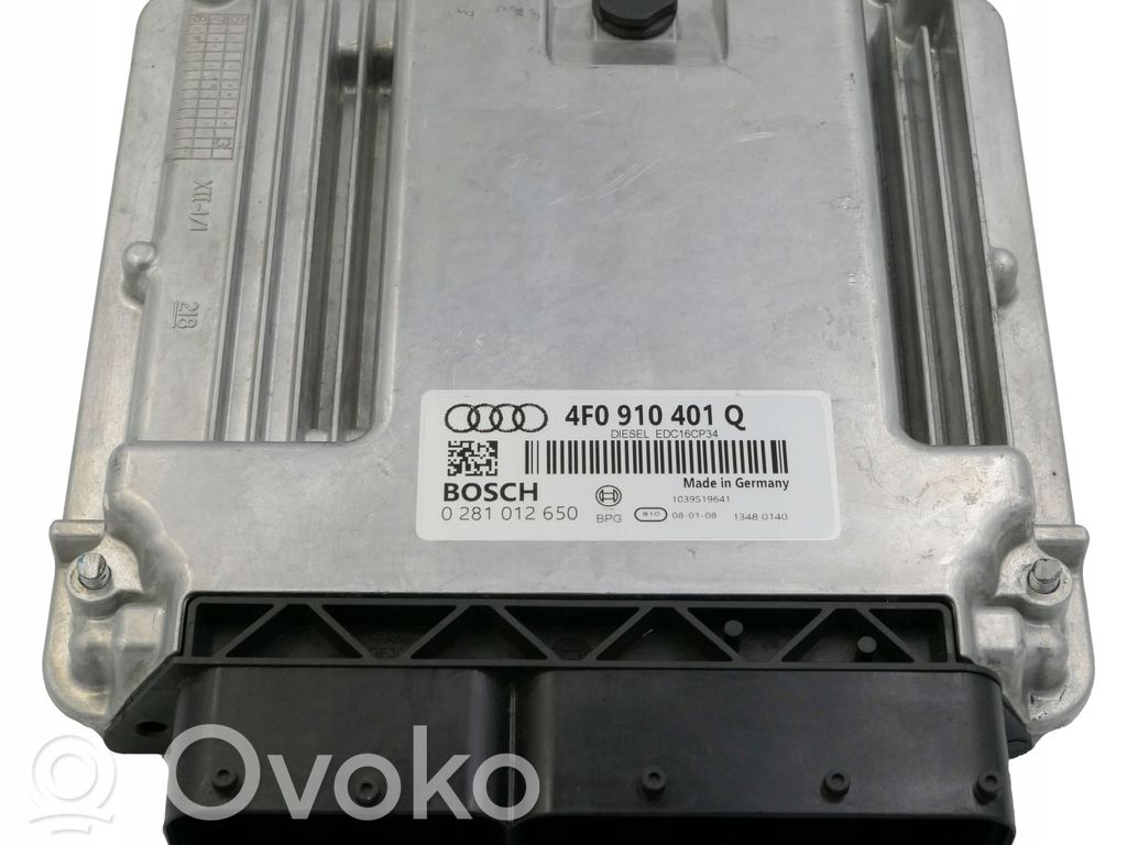 Audi A6 S6 C6 4F Engine control unit/module 