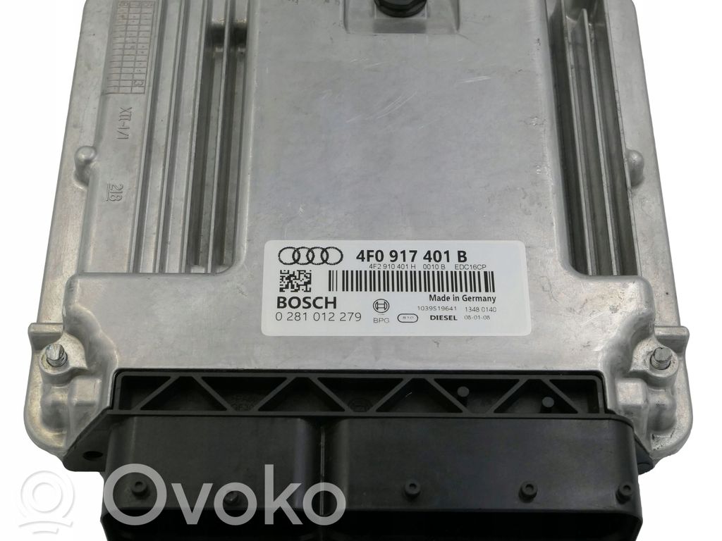 Audi A6 S6 C6 4F Unitate/modul de control motor 
