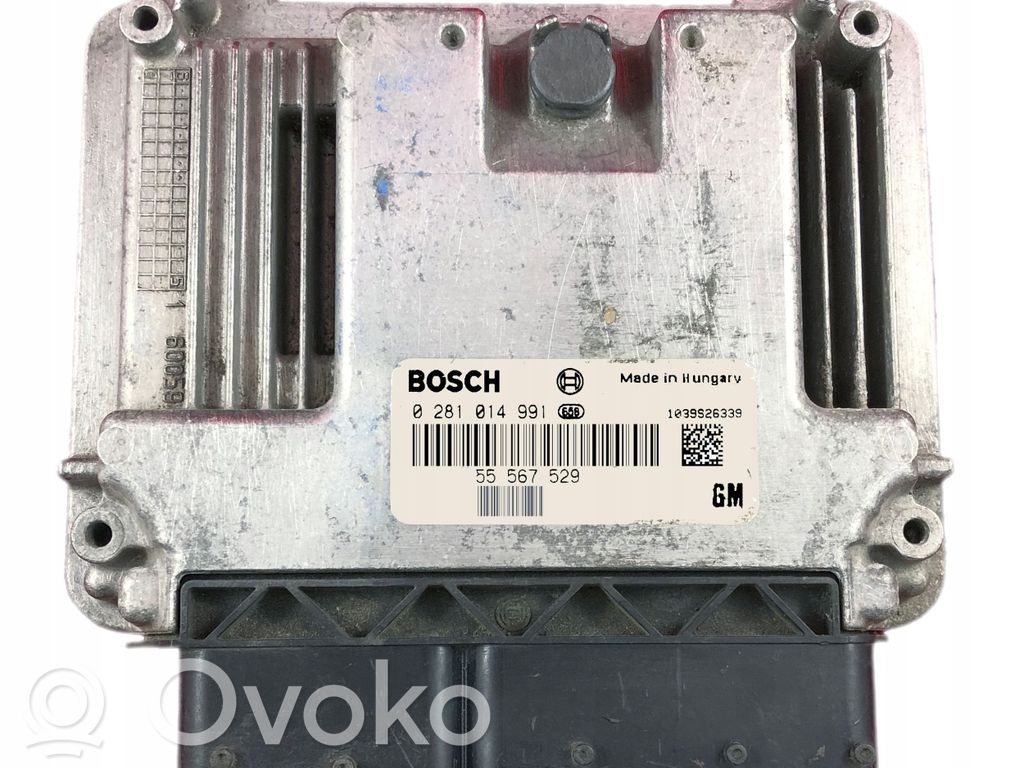 Engine control unit/module   55567529,0281014991
