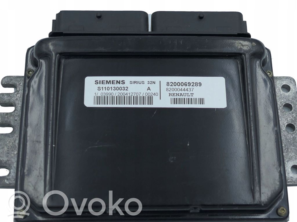 Engine control unit/module   8200069289,S110130032,S110130032A
