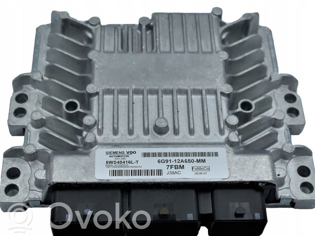 Moottorin ohjainlaite/moduuli   5WS40416LT,6G9112A6500MM,7FBM