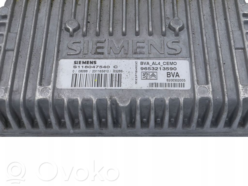 Peugeot 807 Engine control unit/module 