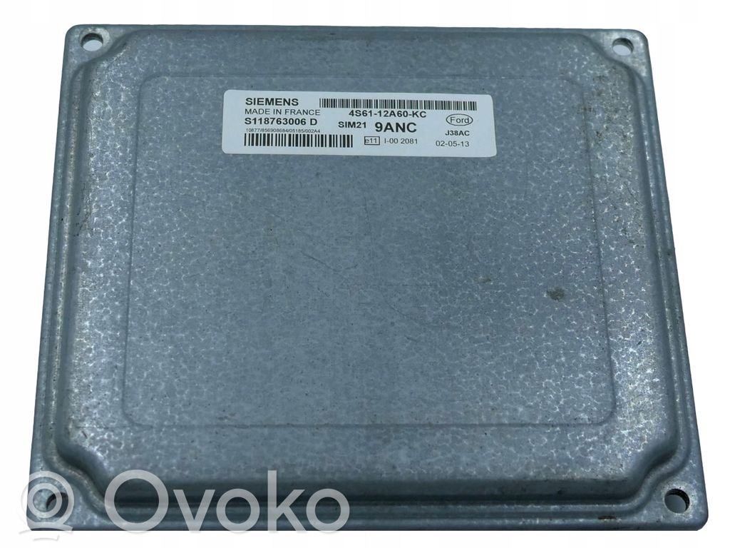 Ford Focus Engine control unit/module 