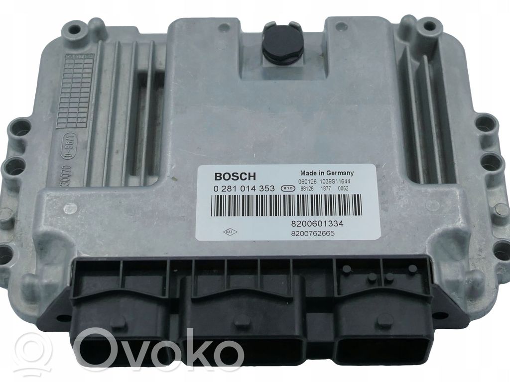 Renault Megane II Engine control unit/module 