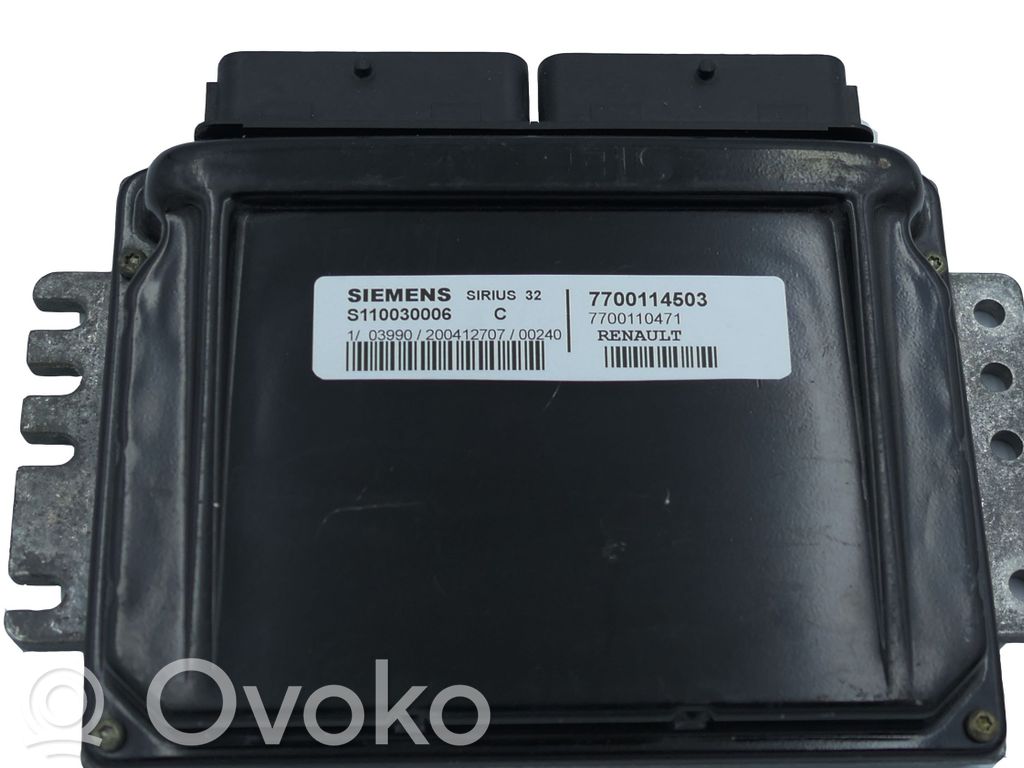 Renault Megane I Engine control unit/module 
