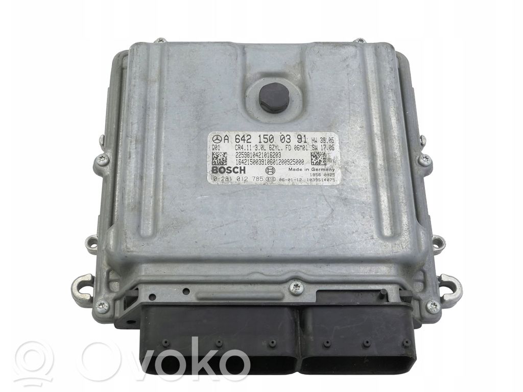 Engine control unit/module   A6421500391,0281012785