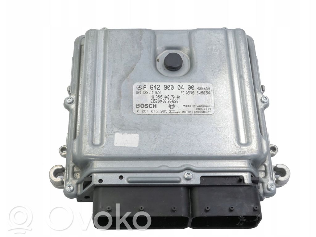 Mercedes-Benz C W204 Unitate/modul de control motor 