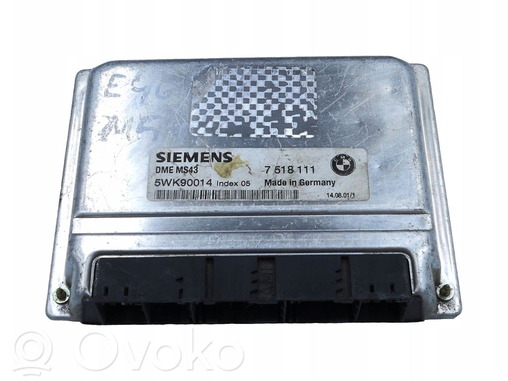 BMW 5 E39 Engine control unit/module 