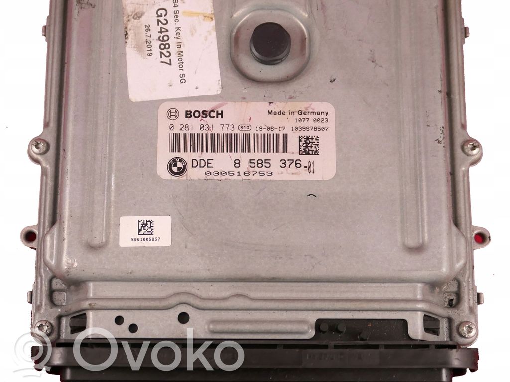 BMW 4 F36 Gran coupe Sterownik / Moduł ECU 