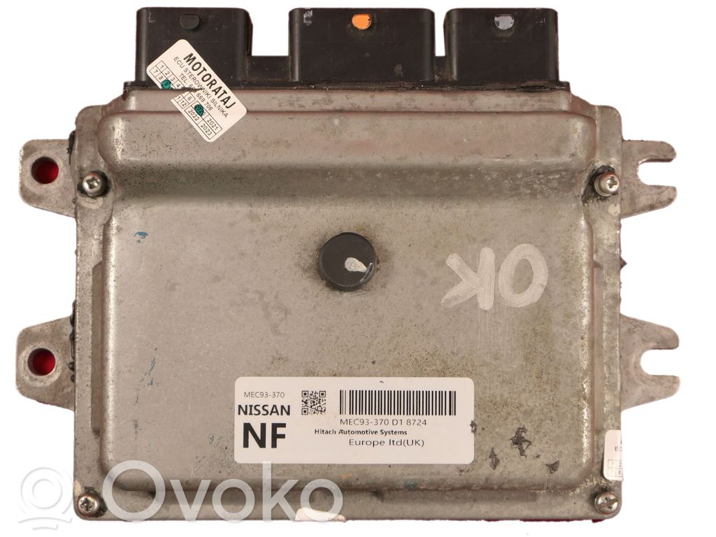 Engine control unit/module   MEC93370,NF,D1,8724
