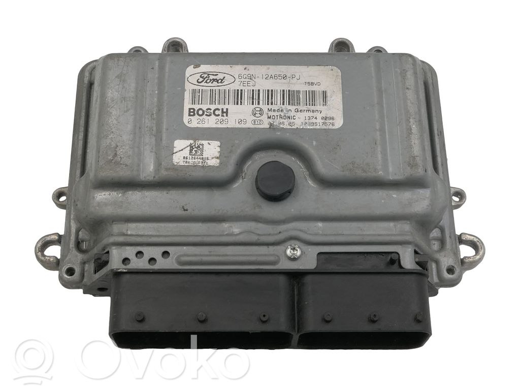 Engine control unit/module   0261209109,6G9N12A650PJ,0261209109