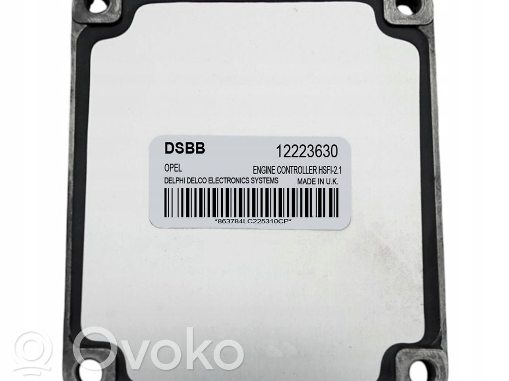 Opel Zafira A Engine control unit/module 