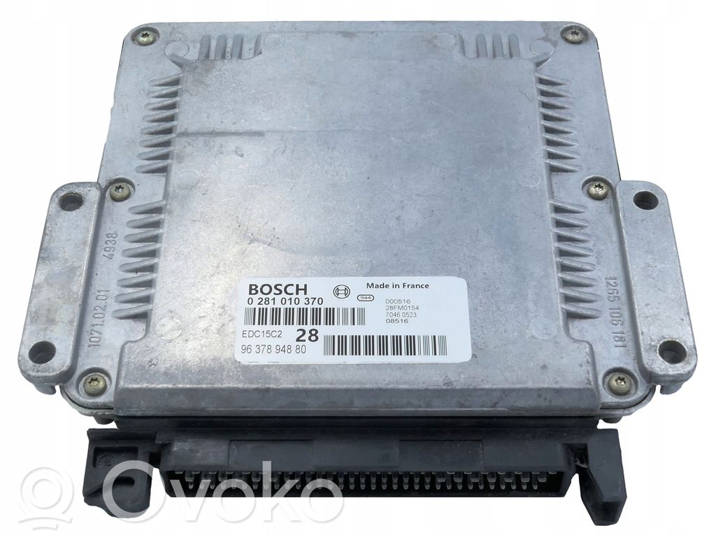 Citroen C3 Engine control unit/module 
