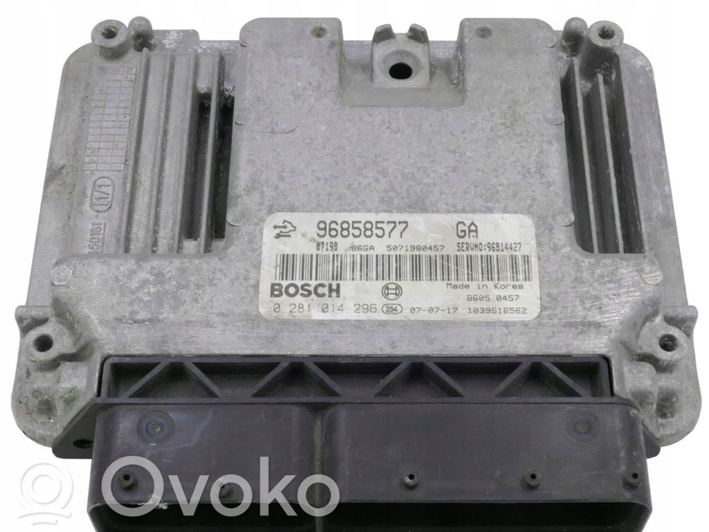 Chevrolet Captiva Engine control unit/module 