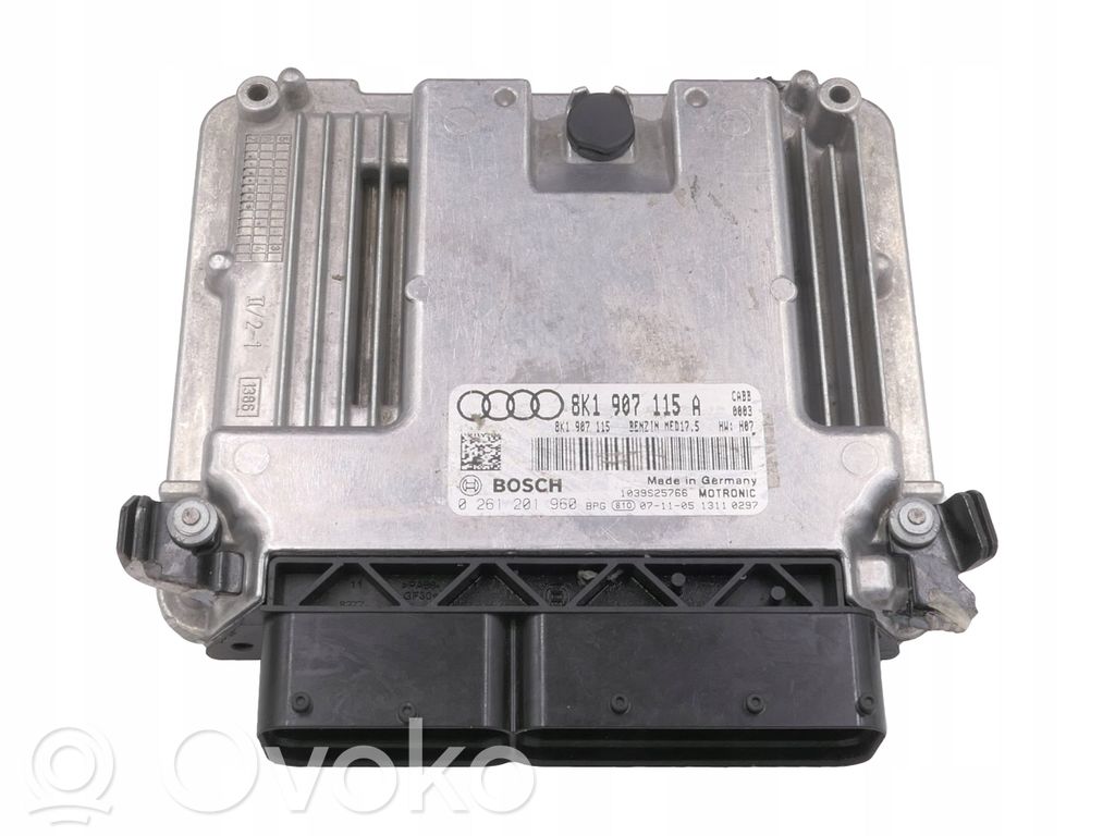 Engine control unit/module   8K1907115A,0261201960