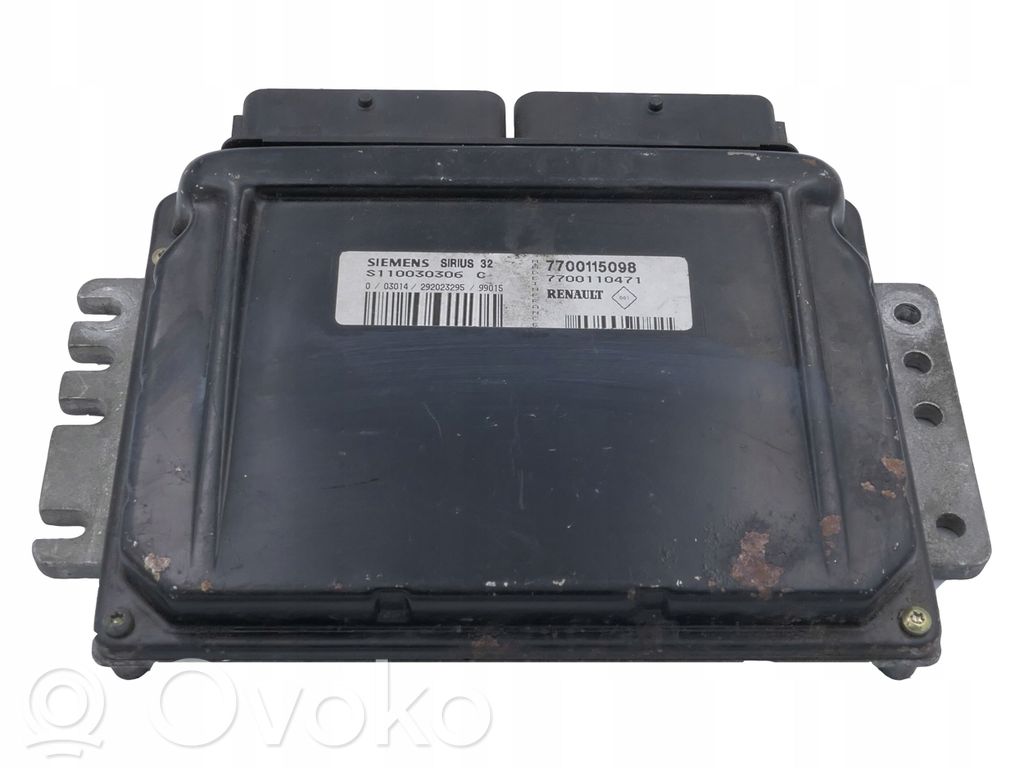 Renault Kangoo I Engine control unit/module 