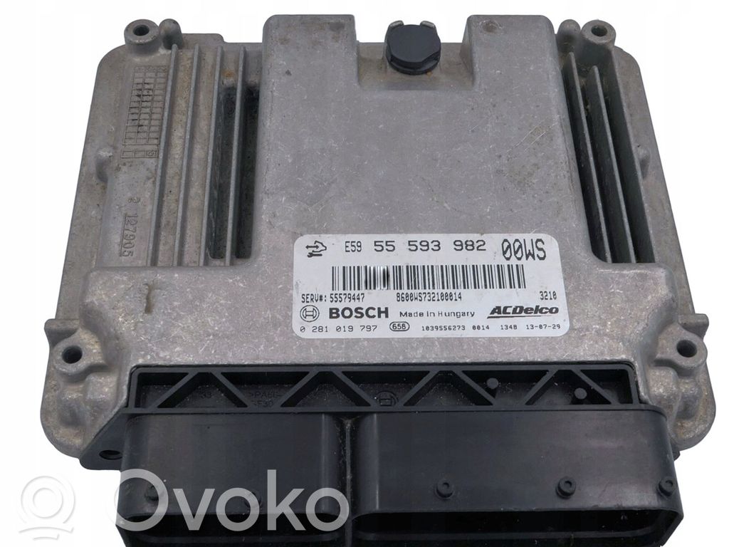 Opel Corsa D Engine control unit/module 