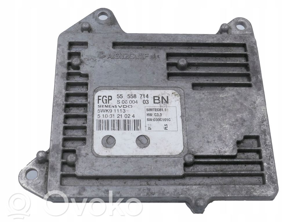 Opel Vectra C Calculateur moteur ECU 
