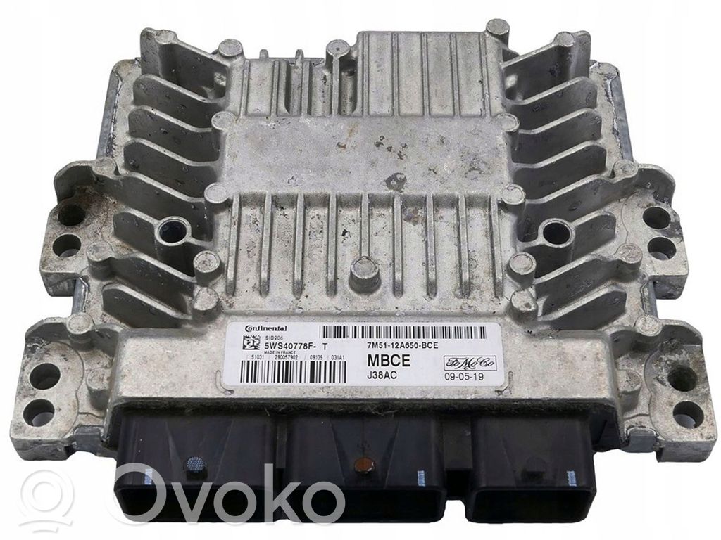 Ford Focus Engine control unit/module 