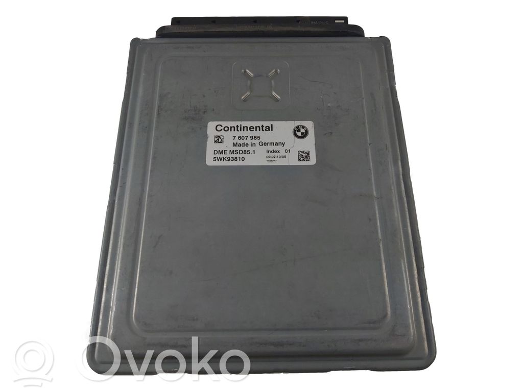 Engine control unit/module   7607985,5WK93810