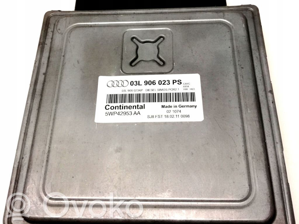 Engine control unit/module   03L906023PS,5WP42953AA