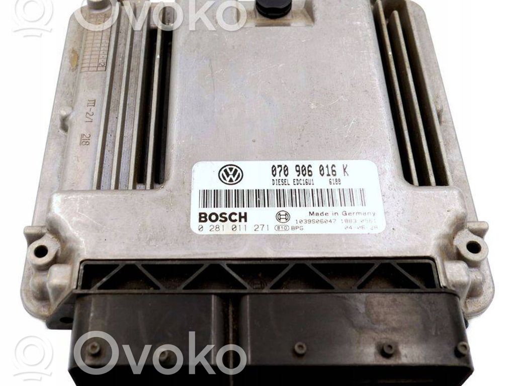 Volkswagen Transporter - Caravelle T5 Engine control unit/module ECU 
