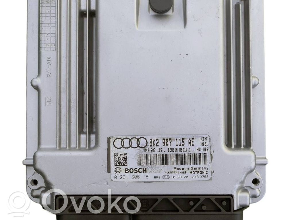 Audi A4 S4 B8 8K Engine control unit/module 
