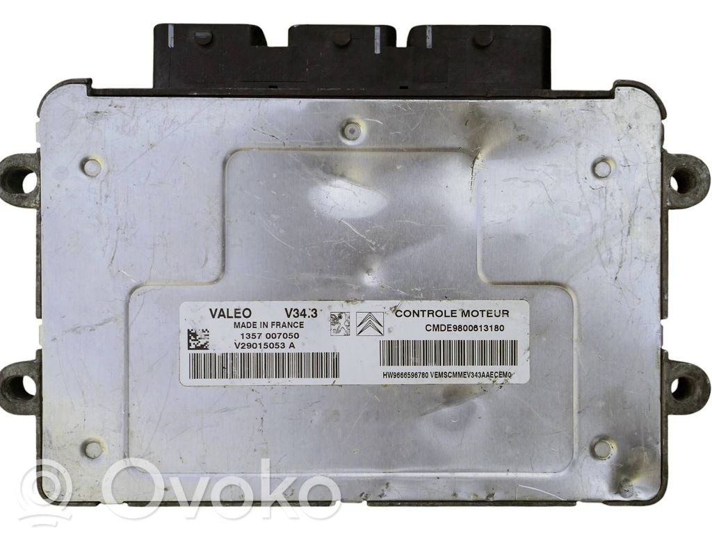 Peugeot 206+ Engine control unit/module ECU 