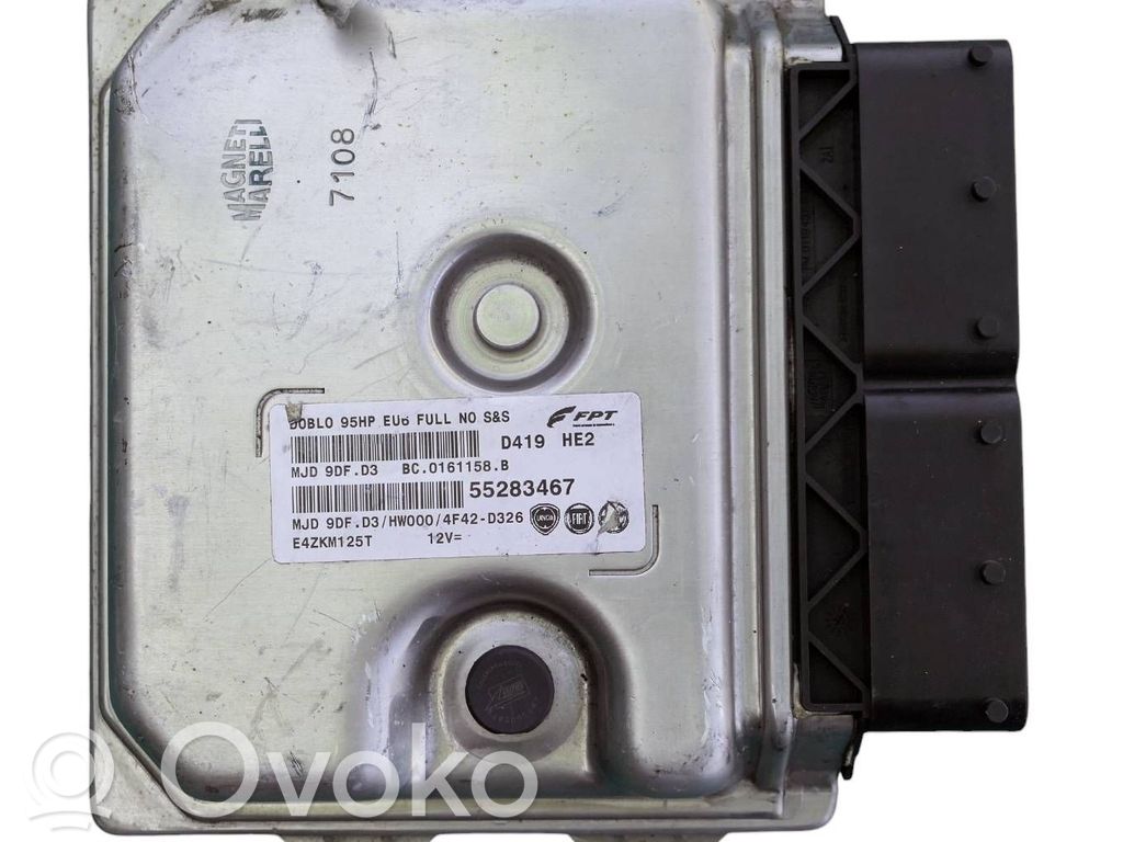 Engine control unit/module   55283467,MJD9DFD3