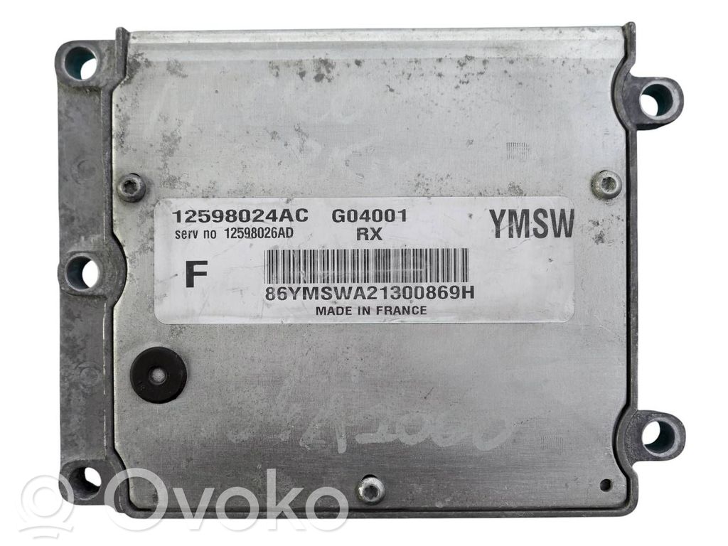 Autres unités de commande / modules   12598024AC,G04001,12598026AD,YMSW