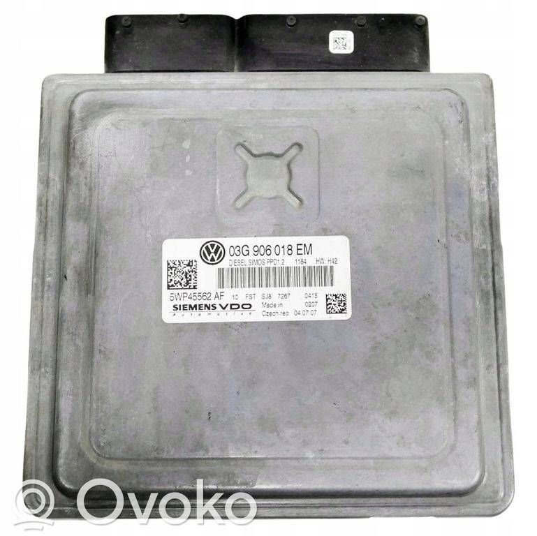 Engine control unit/module   03G906018EM,5WP45562AF