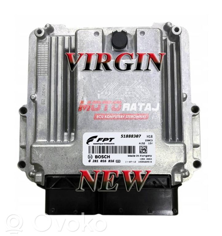 Engine control unit/module ECU   51888307,0281016816