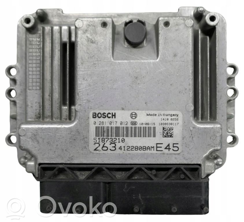 Fiat Doblo Engine control unit/module 