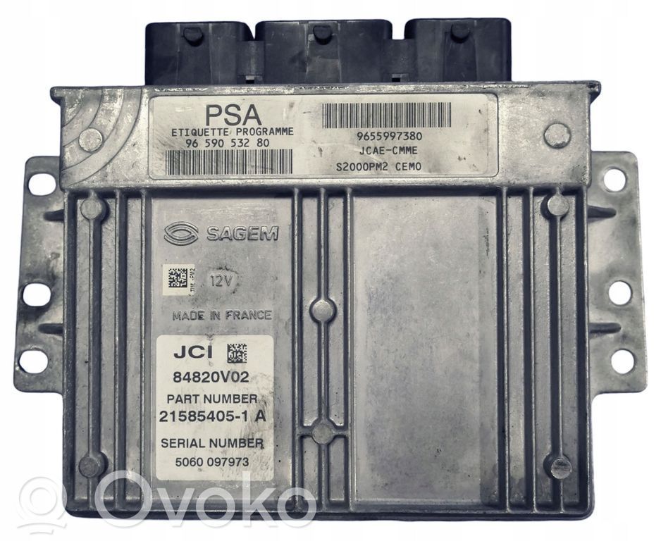 Citroen C5 Engine control unit/module 