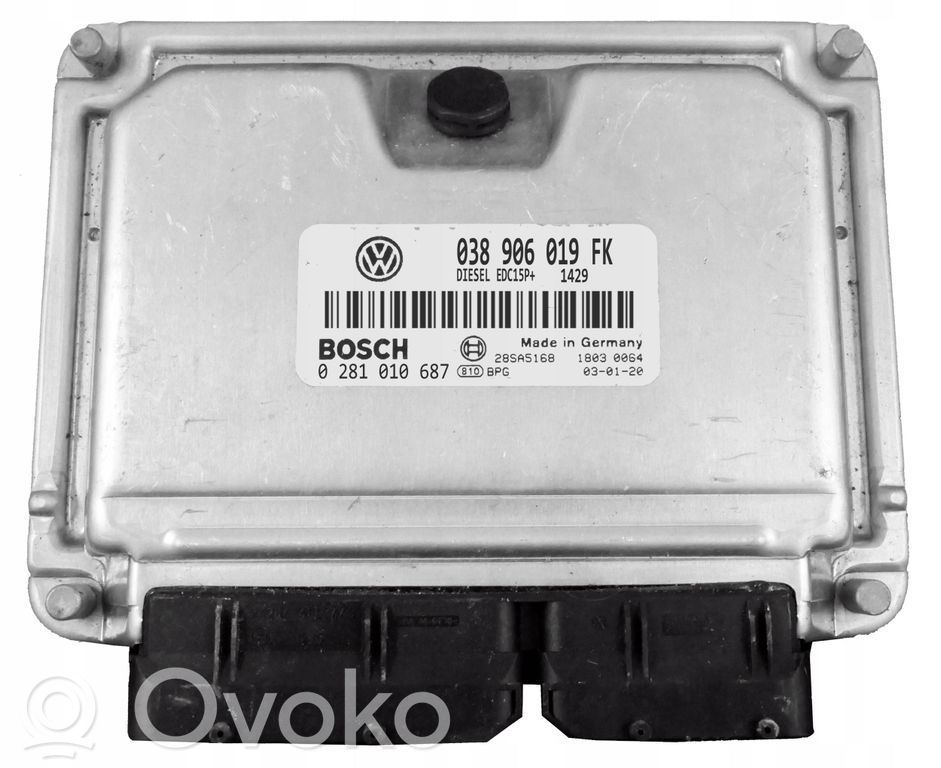 Seat Leon (1M) Engine control unit/module 
