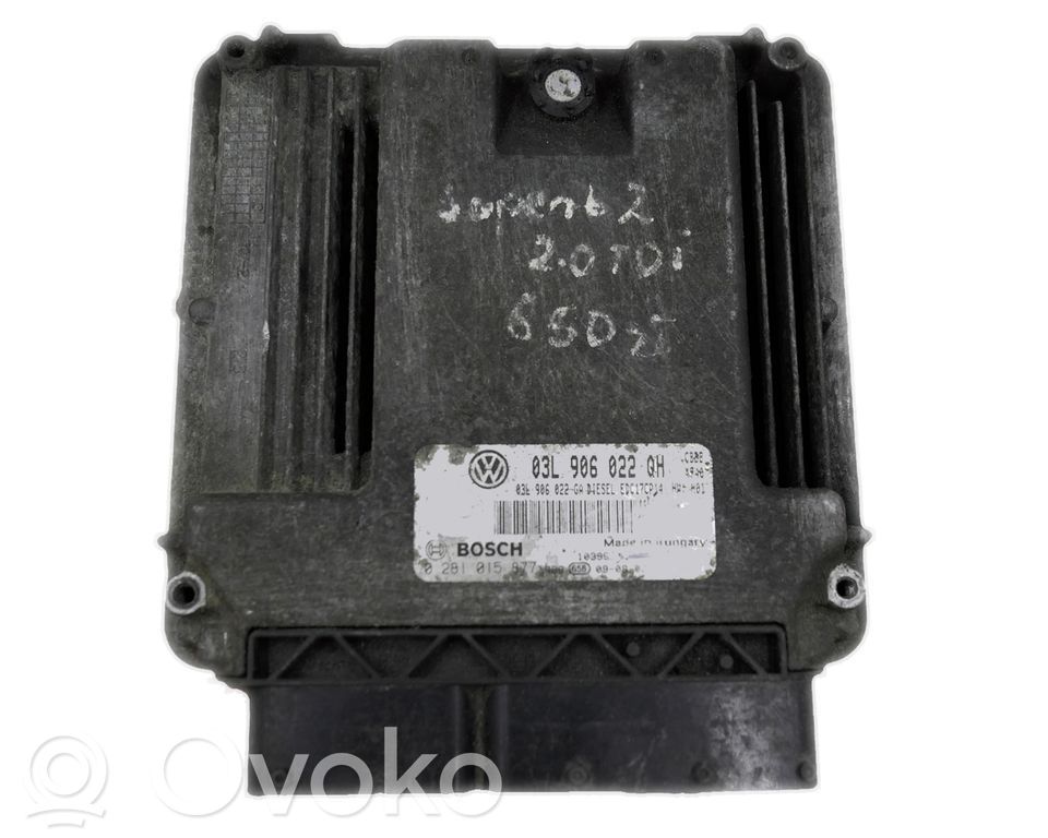 Skoda Superb B6 (3T) Engine control unit/module 