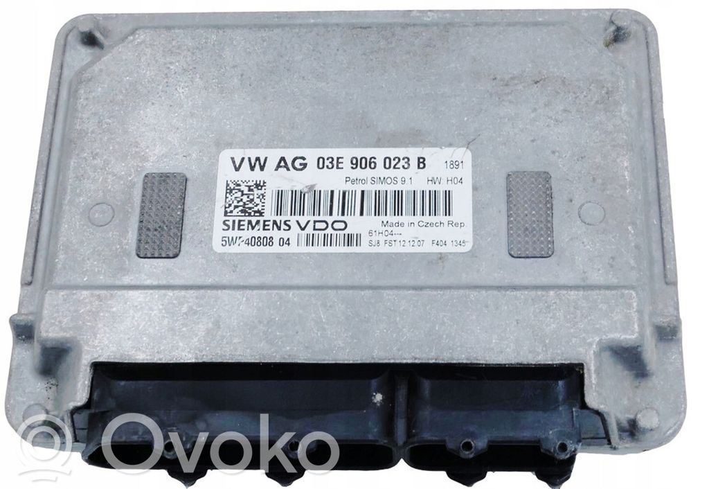 Skoda Fabia Mk2 (5J) Engine control unit/module 