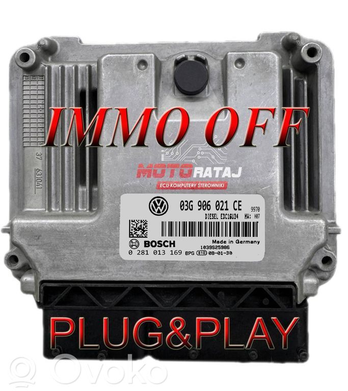 Volkswagen Eos Engine control unit/module 