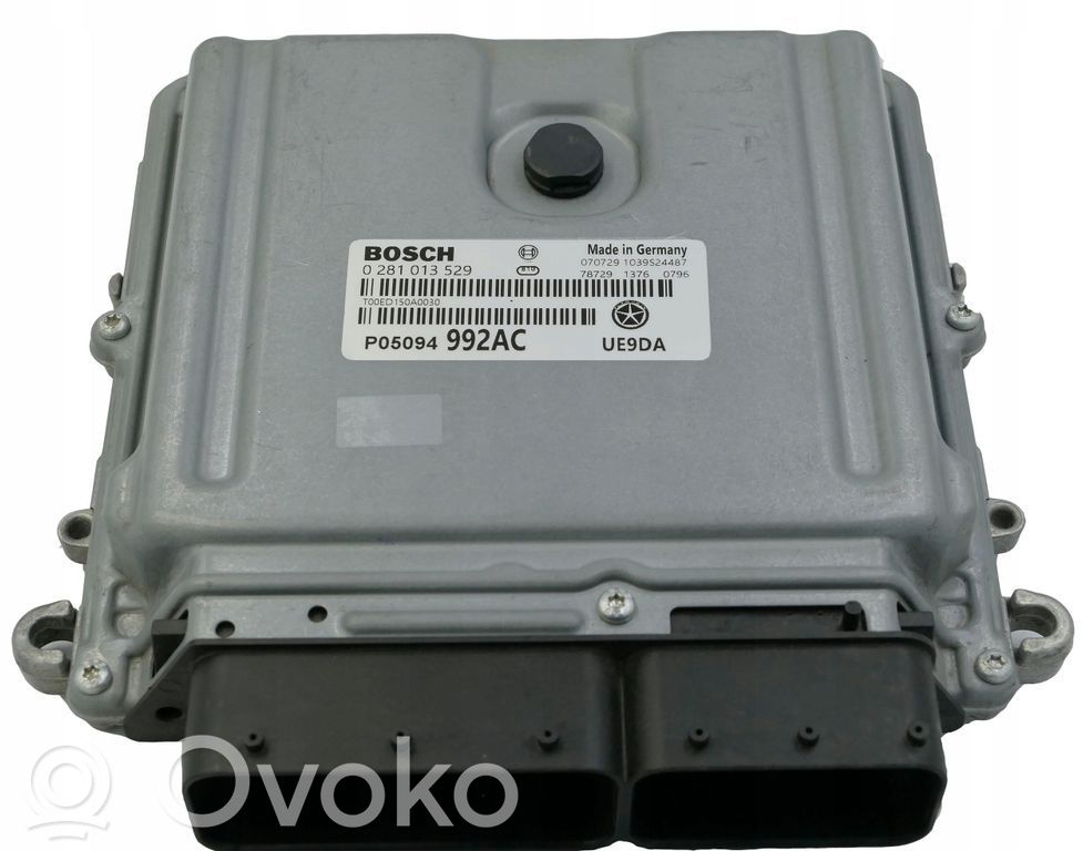 Engine control unit/module   0281013529,992AC,P05094