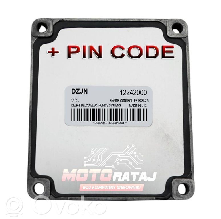 Opel Meriva A Engine control unit/module 
