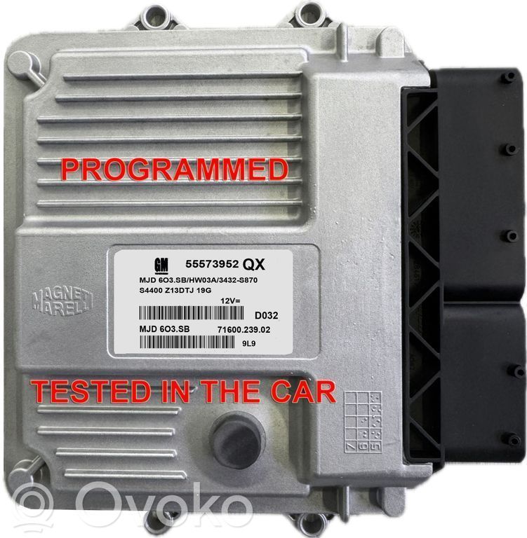 Opel Corsa D Engine control unit/module ECU 