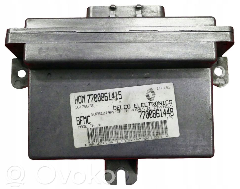Renault Clio I Engine control unit/module 