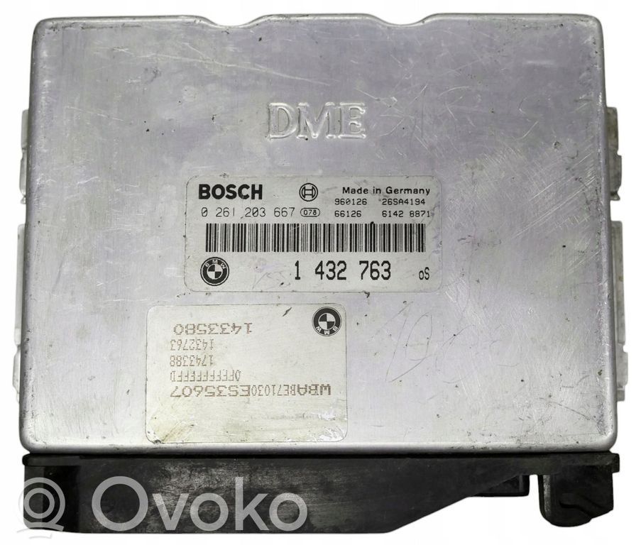 BMW 3 E36 Engine control unit/module 