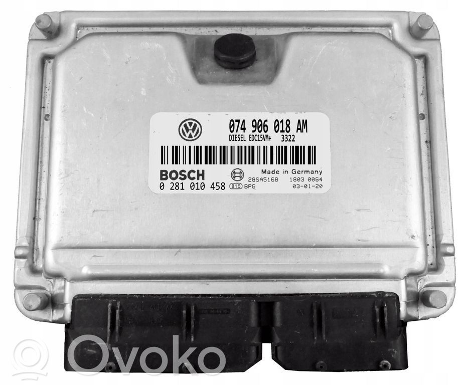 Unidad de control/módulo del motor   074906018AM