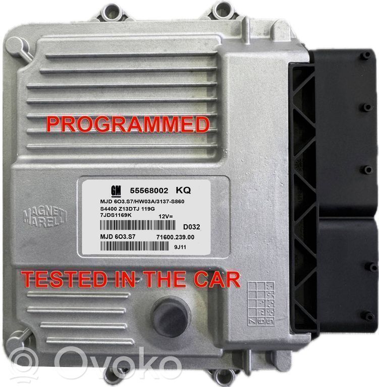 Opel Corsa D Engine control unit/module 