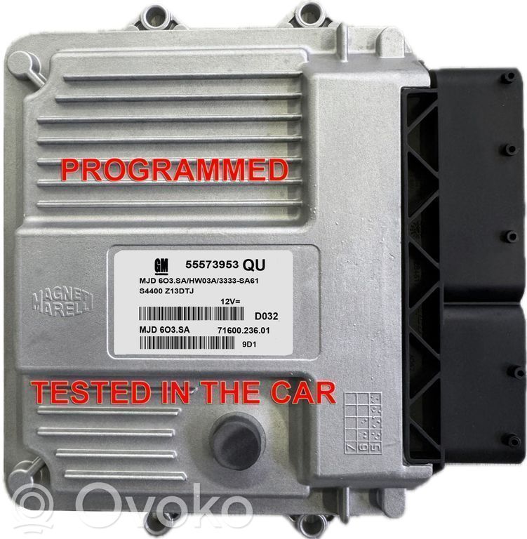 Opel Corsa D Engine control unit/module 