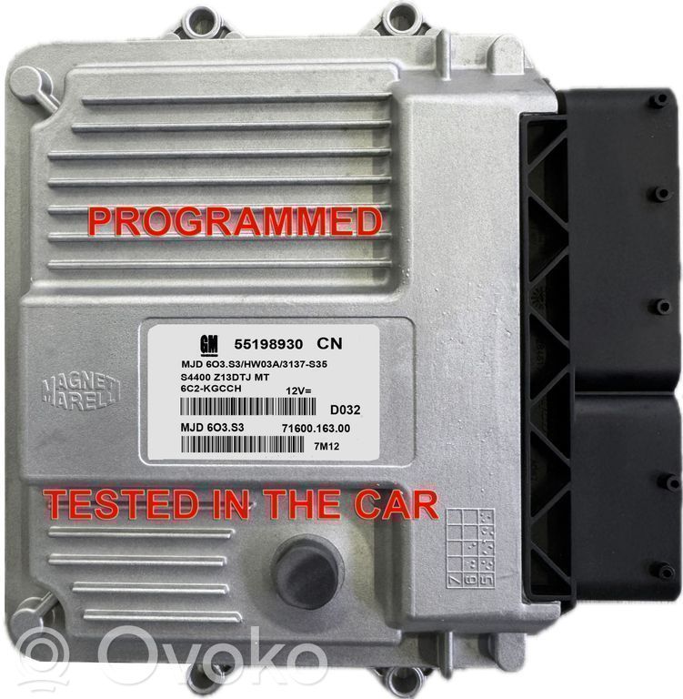 Opel Corsa D Engine control unit/module 