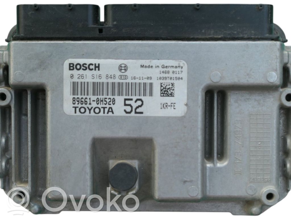 Engine control unit/module ECU   BOSCH,896610H520,0261S16848,14680117